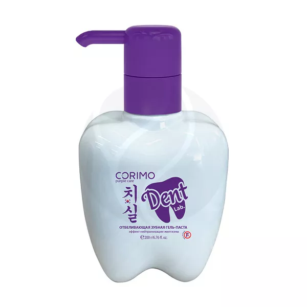 Изображение товара Зубная паста Corimo Эффект нейтрализации желтизны с гидроксиапатитом 200г Изображение товара Зубная паста Corimo Эффект нейтрализации желтизны с гидроксиапатитом 200г