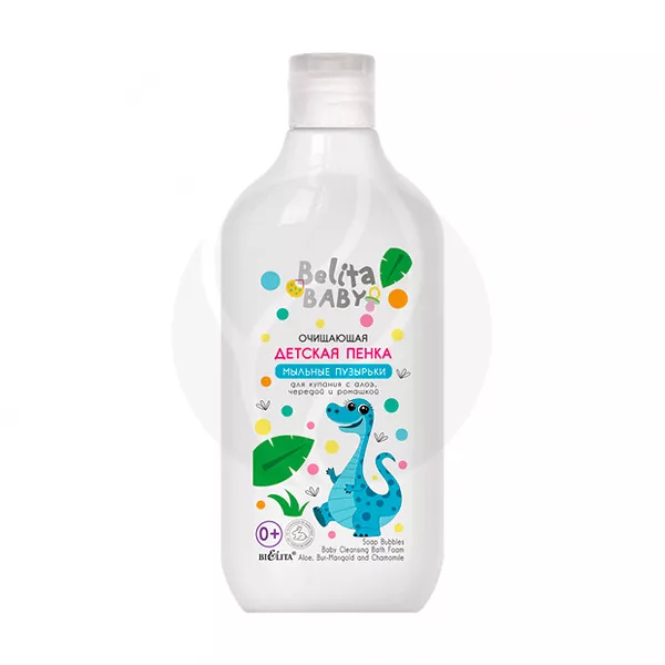 Изображение товара Белита Baby пенка очищающая для купания Мыльные пузырьки 300мл Изображение товара Белита Baby пенка очищающая для купания Мыльные пузырьки 300мл