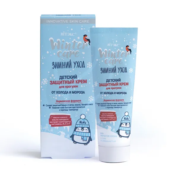 Изображение товара Вiтэкс Winter Care Зимний уход крем детский защитный для прогулок От холода и мороза (12+ мес), 50мл