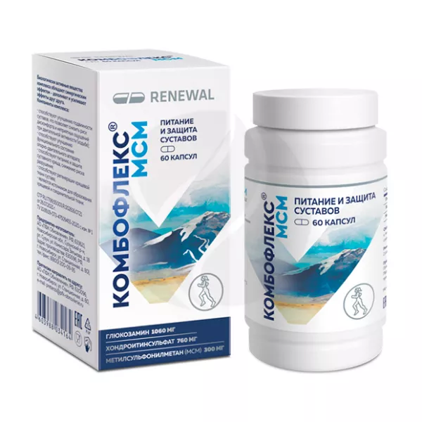 Комбофлекс МСМ Реневал капсулы, №60
