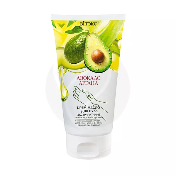 Изображение товара Крем-масло для рук Витэкс Авокадо и Аргана Экстрапитание Изображение товара Крем-масло для рук Витэкс Авокадо и Аргана Экстрапитание