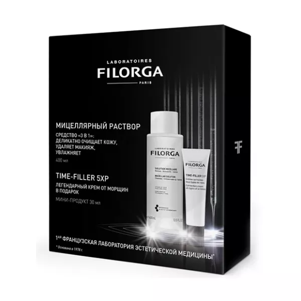 Изображение товара Набор Filorga Anti-Age Мицеллярный раствор и крем для морщин 400мл+30мл