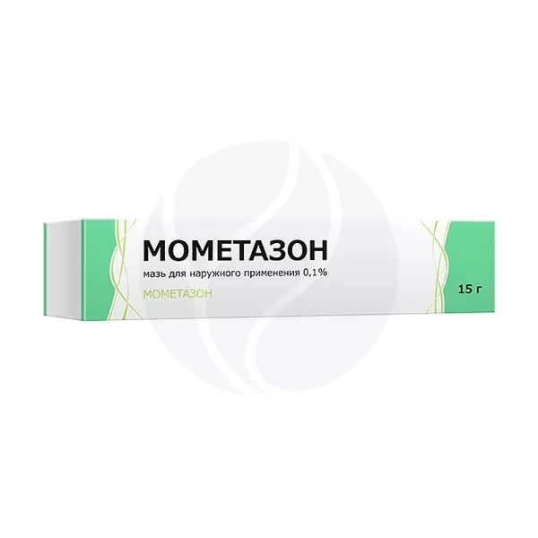 Изображение товара Мометазон мазь 0,1% для наружного применения 15г Изображение товара Мометазон мазь 0,1% для наружного применения 15г