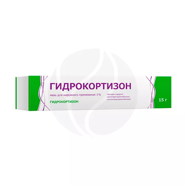 Изображение товара Гидрокортизон мазь д/наружн. прим. 1%, 15г Тульская Фарм.Фабрика Изображение товара Гидрокортизон мазь д/наружн. прим. 1%, 15г Тульская Фарм.Фабрика