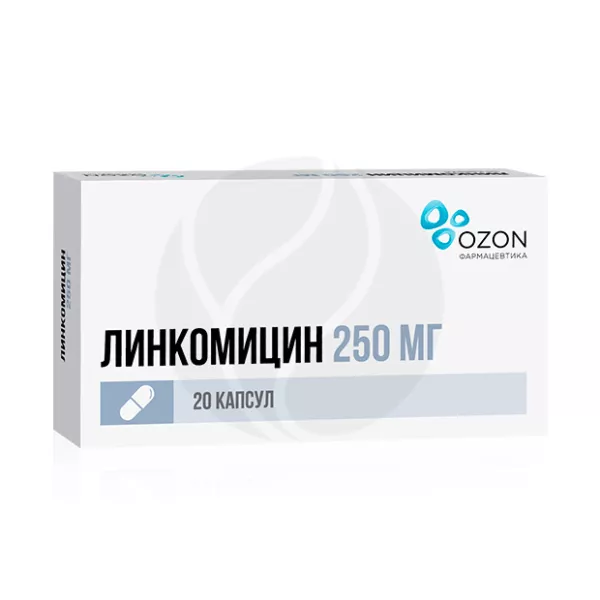 Изображение товара Линкомицин капсулы 250мг против инфекций