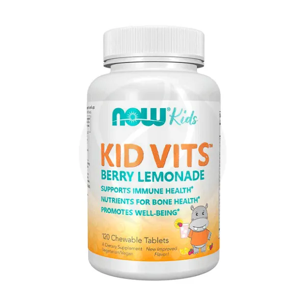Изображение товара Детские витамины NOW Ягодный лимонад жевательные таблетки 120 шт