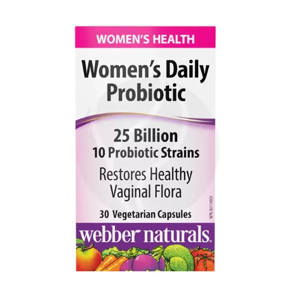 Изображение товара Пробиотик женский Webber Naturals Пробиотик ежедневный капсулы 30 шт Изображение товара Пробиотик женский Webber Naturals Пробиотик ежедневный капсулы 30 шт