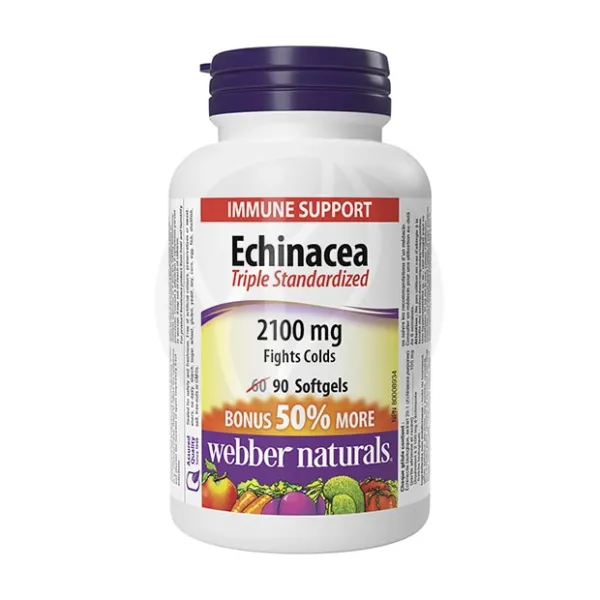 Webber Naturals Эхинацея капсулы, №90