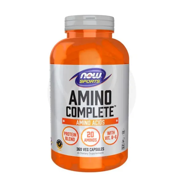 Изображение товара NOW Амино Комплекс капсулы 360 шт. - витамины и аминокислоты для восстановления мышц