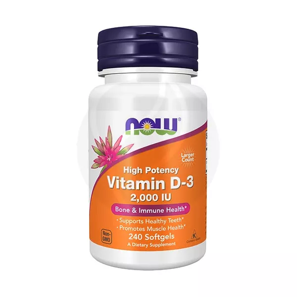 Изображение товара NOW Высокоэффективный витамин Д3 капсулы, №240, укрепление иммунитета и костей Изображение товара NOW Высокоэффективный витамин Д3 капсулы, №240, укрепление иммунитета и костей
