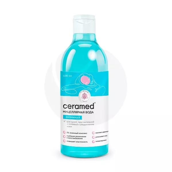 Изображение товара Ceramed Крем-гель для умывания энзимный, 400мл Изображение товара Ceramed Крем-гель для умывания энзимный, 400мл