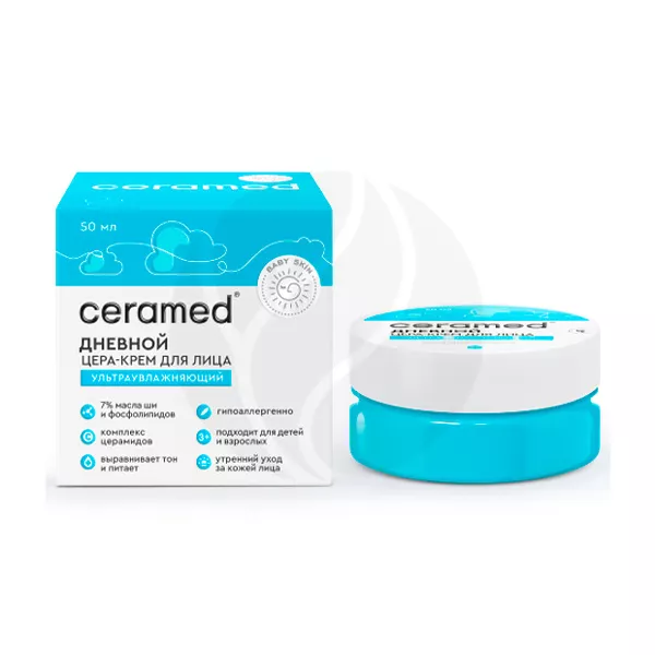 Изображение товара Ceramed Baby Skin Цера-крем для лица 50мл ультраувлажняющий Изображение товара Ceramed Baby Skin Цера-крем для лица 50мл ультраувлажняющий