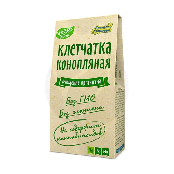 Компас здоровья клетчатка конопляная, 150г