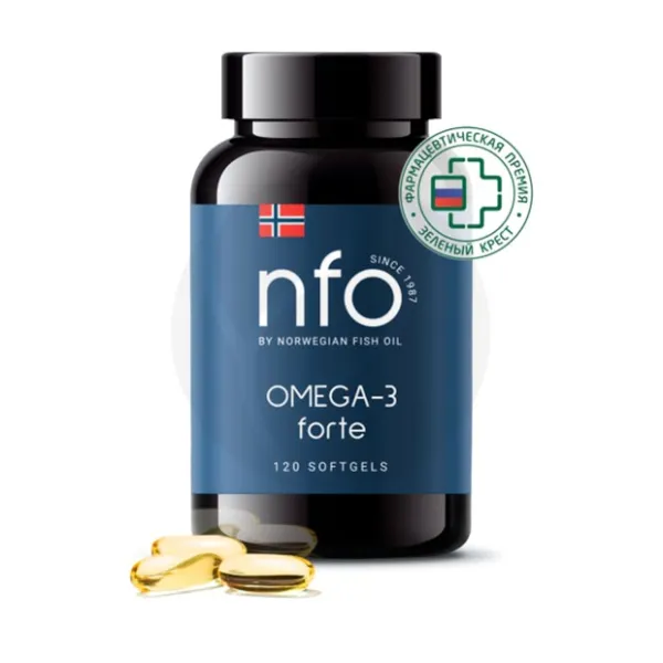 Изображение товара NFO Омега 3 форте капсулы, №60 Изображение товара NFO Омега 3 форте капсулы, №60