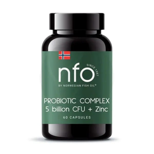 NFO Пробиотик комплекс 5 млрд.бактерий капсулы, №60