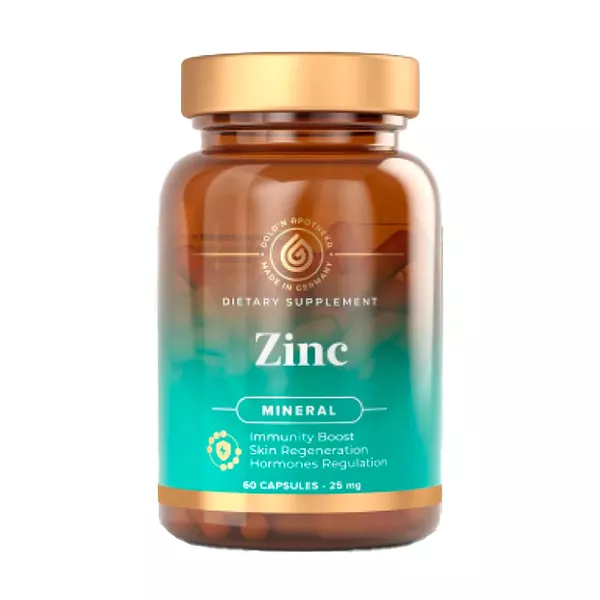 Изображение товара Gold'n Apotheka Цинк капсулы 25 мг 60 штук Германия