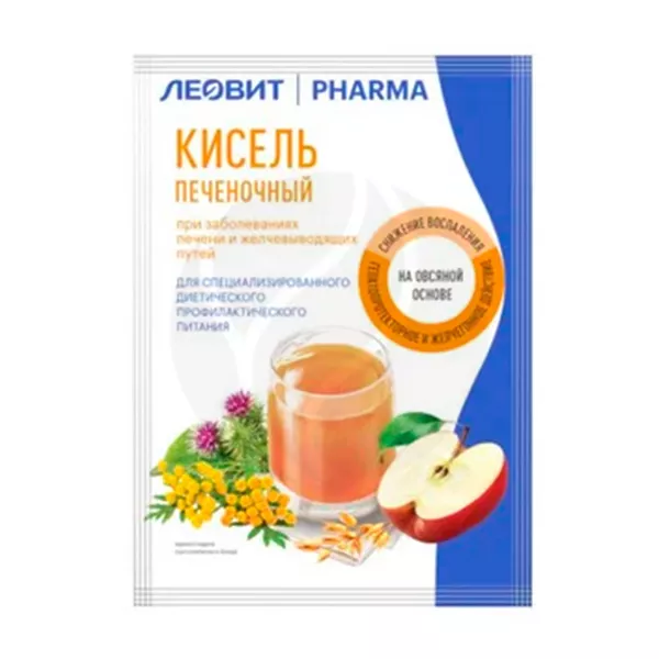 Изображение товара Леовит Pharma кисель печеночный, 20г Изображение товара Леовит Pharma кисель печеночный, 20г
