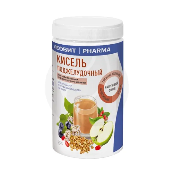 Изображение товара Леовит Pharma кисель поджелудочный 400г натуральное диетическое питание