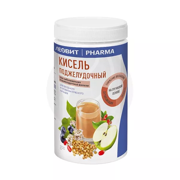 Изображение товара Леовит Pharma кисель поджелудочный, 400г Изображение товара Леовит Pharma кисель поджелудочный, 400г