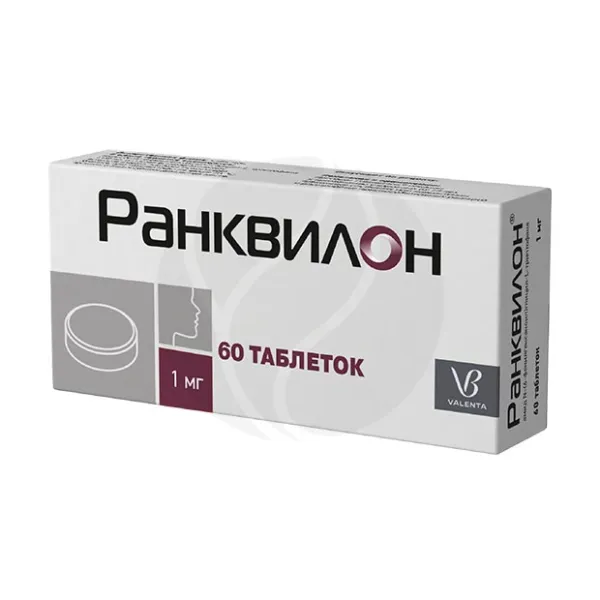 Изображение товара Ранквилон таблетки 1 мг, 60 шт - Бережите себя от тревоги