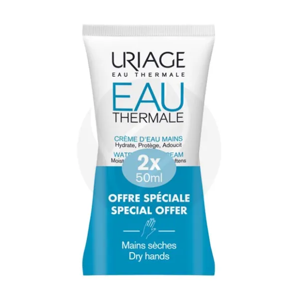 Изображение товара Увлажняющий Крем для Рук Uriage Eau Thermale набор 2х50 мл, защитный и питательный