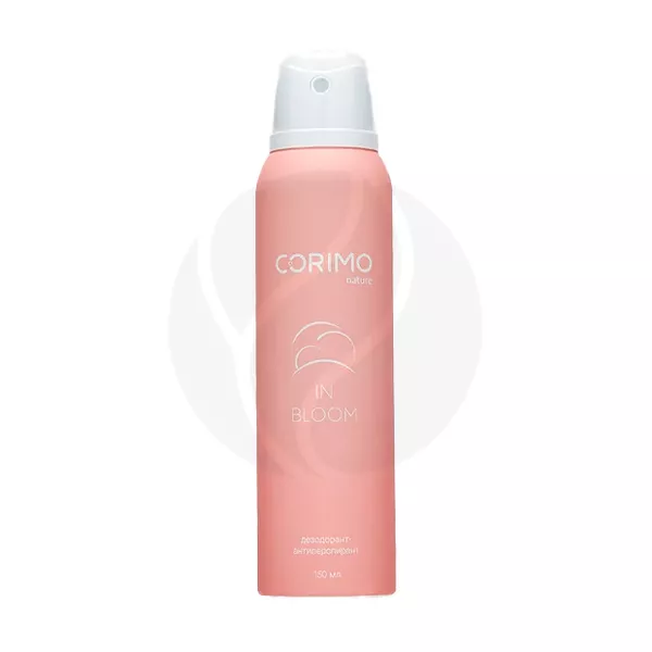 Изображение товара Corimo In Bloom дезодорант-антиперспирант, 150мл Изображение товара Corimo In Bloom дезодорант-антиперспирант, 150мл