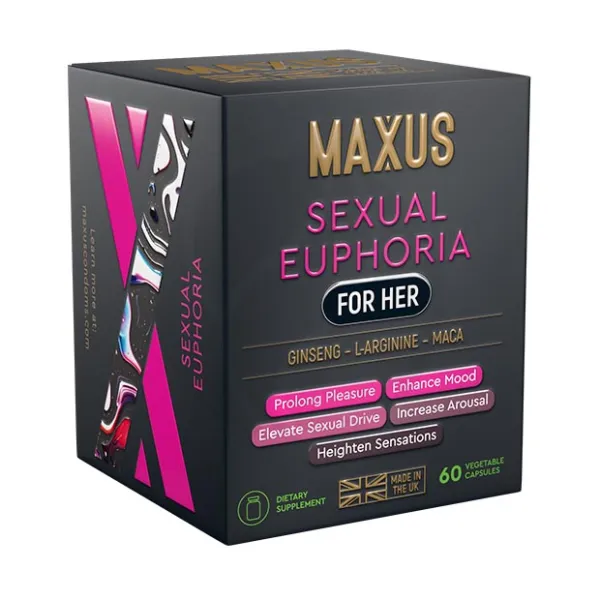 Изображение товара Maxus Комплекс Сексуальная эйфория для нее капсулы, 60 шт - натуральное средство для повышения либи