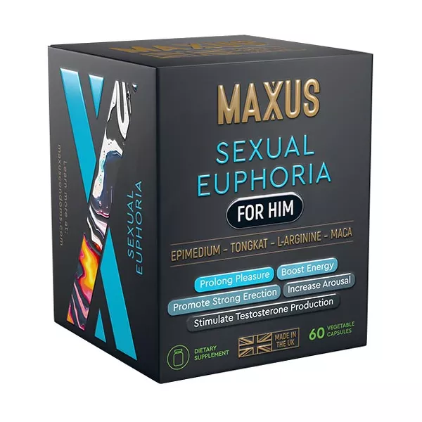 Изображение товара Капсулы для повышения либидо Maxus Комплекс Сексуальная эйфория для него Изображение товара Капсулы для повышения либидо Maxus Комплекс Сексуальная эйфория для него