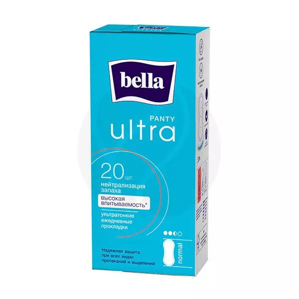 Изображение товара Прокладки ежедневные Bella Panty Ultra Normal Изображение товара Прокладки ежедневные Bella Panty Ultra Normal