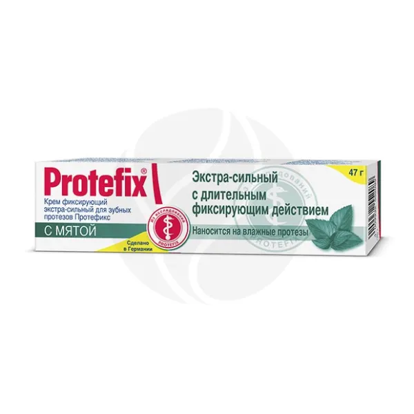 Изображение товара ProteFix крем для фиксации зубных протезов с мятой, 47г