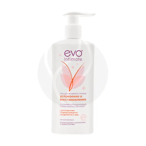 Изображение товара Evo Intimate гель для интимной гигиены успокоение и восстановление 250мл