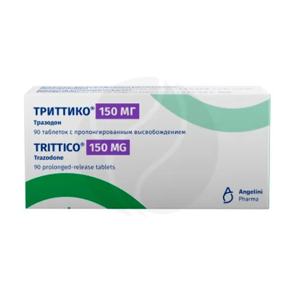 Изображение товара Триттико таблетки с пролонгированным высвобождением 150мг №90 Италия