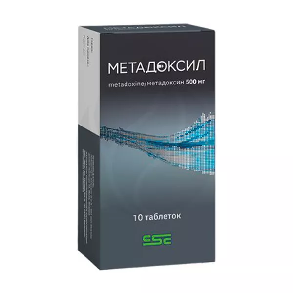 Изображение товара Метадоксил таблетки 500мг 10 штук для лечения алкогольной зависимости Изображение товара Метадоксил таблетки 500мг 10 штук для лечения алкогольной зависимости