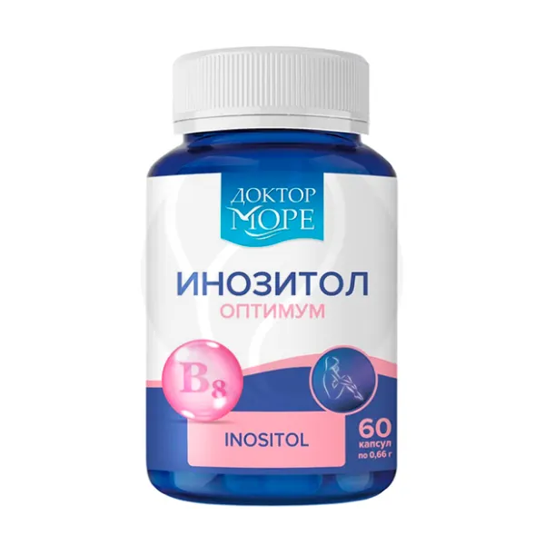 Изображение товара Доктор Море Инозитол Оптимум капсулы 500мг 60 шт для репродуктивного здоровья