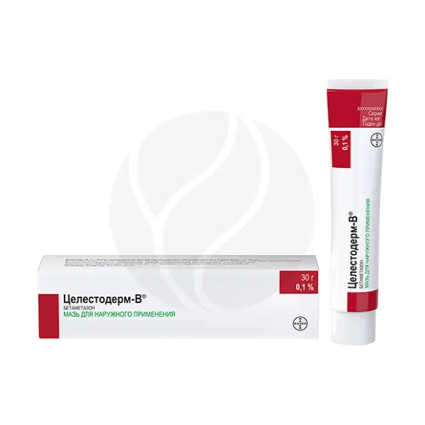 Изображение товара Целестодерм-В мазь 0,1% 30 г для лечения воспалений кожи
