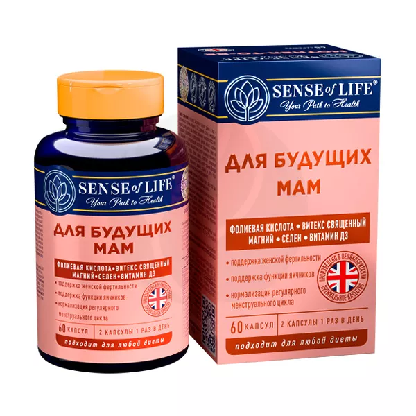 Изображение товара Sense of Life Комплекс для будущих мам капсулы 60 шт