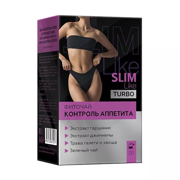 Изображение товара Фиточай Slim Like Контроль аппетита 1,5г №20 натуральное средство для снижения аппетита Россия Изображение товара Фиточай Slim Like Контроль аппетита 1,5г №20 натуральное средство для снижения аппетита Россия