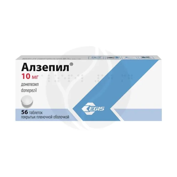 Алзепил  таблетки покрыт. п/о 10мг, №56
