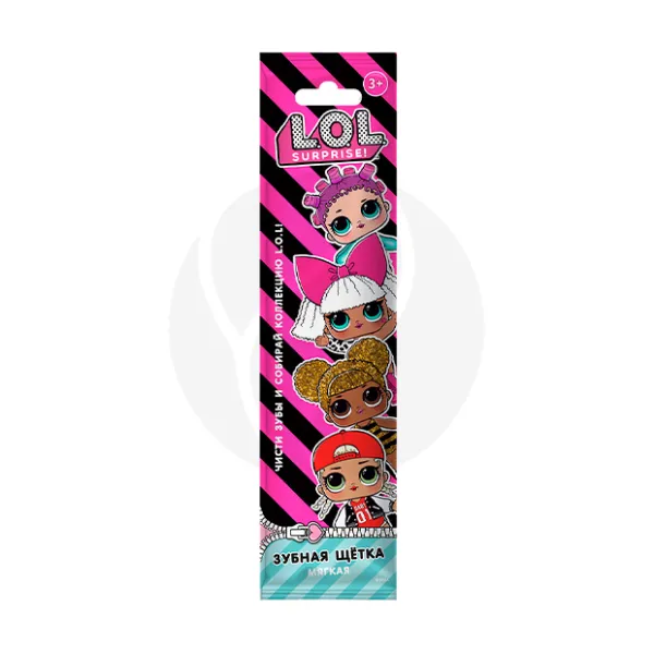 Изображение товара Longa Vita Kids Lol Surprise зубная щетка детская мануальная (3+лет), дизайн в ассортименте