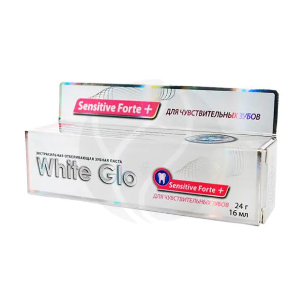 Изображение товара White Glo Sensitive Forte+ зубная паста для чувствительных зубов, 24г