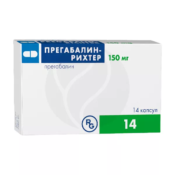 Изображение товара Прегабалин-Рихтер капсулы 150мг - эффективность в лечении боли