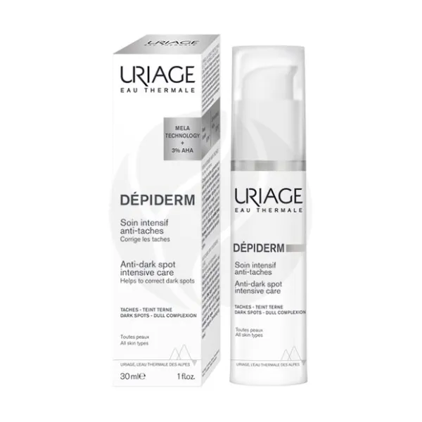 Uriage Depiderm Интенсивный уход против пигментных пятен, 30мл