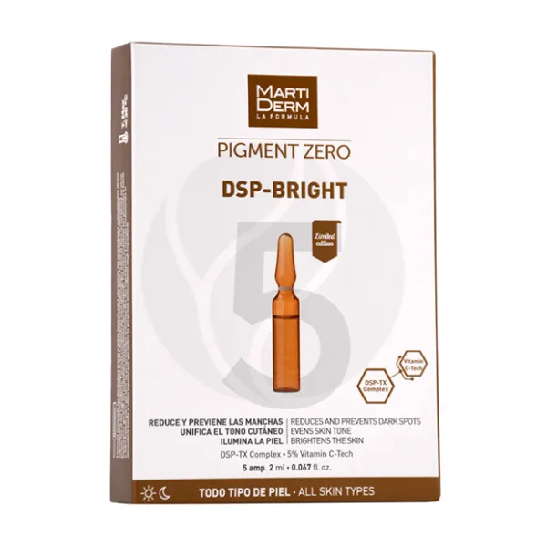 MartiDerm Pigment Zero DSP-Bright сыворотка в ампулах, (5шт*2мл)