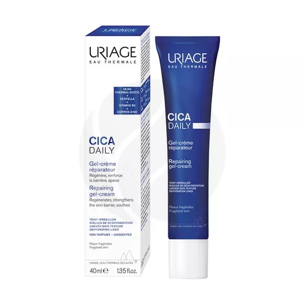 Изображение товара Uriage Bariederm Cica-Daily гель-крем для восстановления кожи 40мл Изображение товара Uriage Bariederm Cica-Daily гель-крем для восстановления кожи 40мл