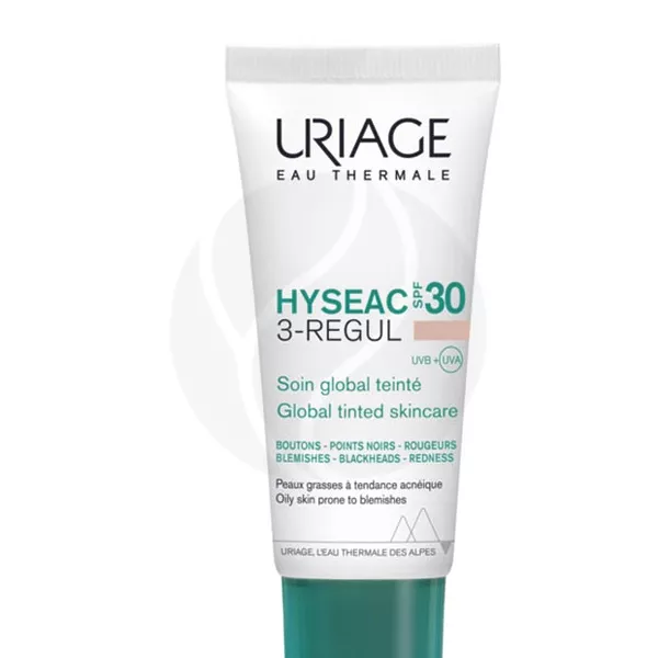 Изображение товара Uriage Hyseac 3-Regul уход универсальный тональный SPF30, 40мл Изображение товара Uriage Hyseac 3-Regul уход универсальный тональный SPF30, 40мл