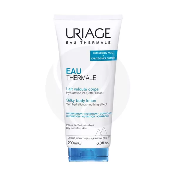 Изображение товара Увлажняющее молочко для тела Uriage Eau Thermale 200мл для сухой чувствительной кожи Изображение товара Увлажняющее молочко для тела Uriage Eau Thermale 200мл для сухой чувствительной кожи