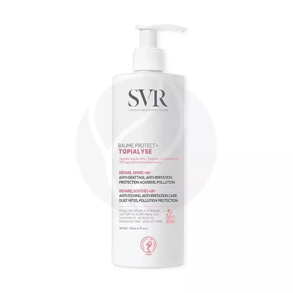 Изображение товара SVR Topialyse Baume protect+ бальзам, 400мл Изображение товара SVR Topialyse Baume protect+ бальзам, 400мл
