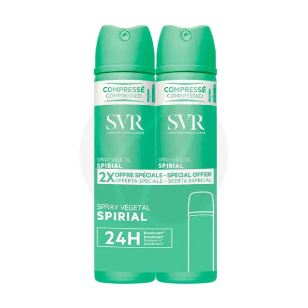 Изображение товара SVR Spirial дезодорант-спрей растительный 75мл эффект и безопасность для чувствительной кожи
