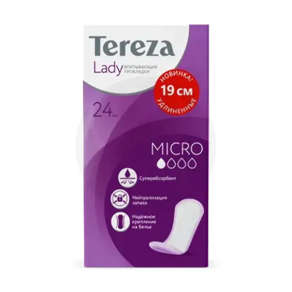 Изображение товара TerezaLady Micro урологические прокладки, 24 шт.