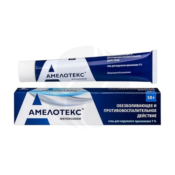 Изображение товара Амелотекс гель д/наружн. прим. 1%, 50г